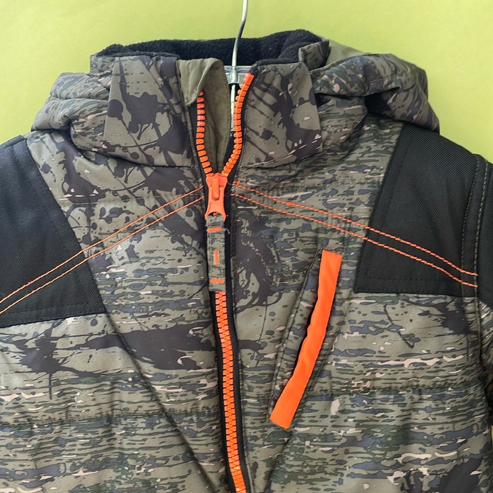 Multicolored Protection System winter jacket - Picture 2 of 12